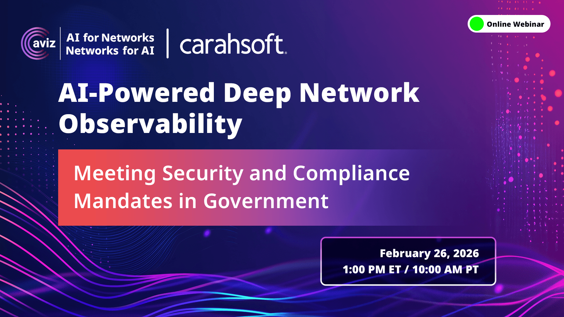 AI-Powered Network Observability for Government | Aviz Networks