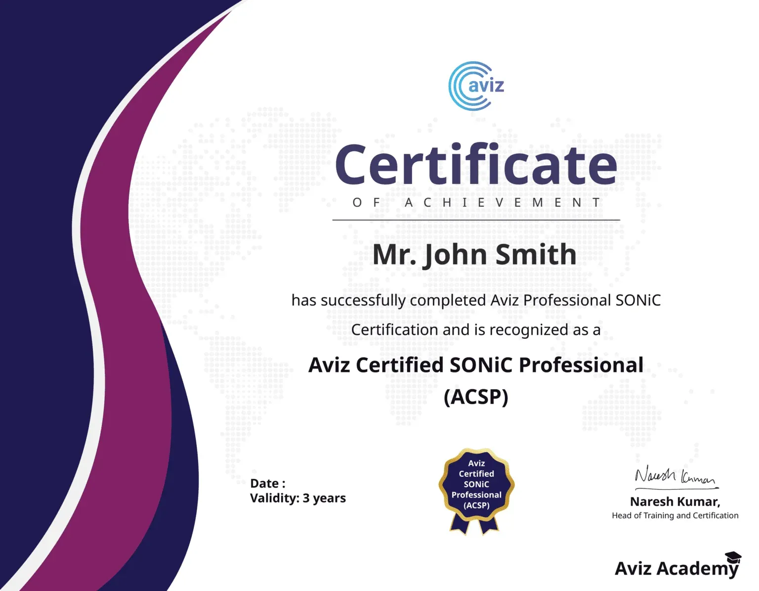 Certification Details