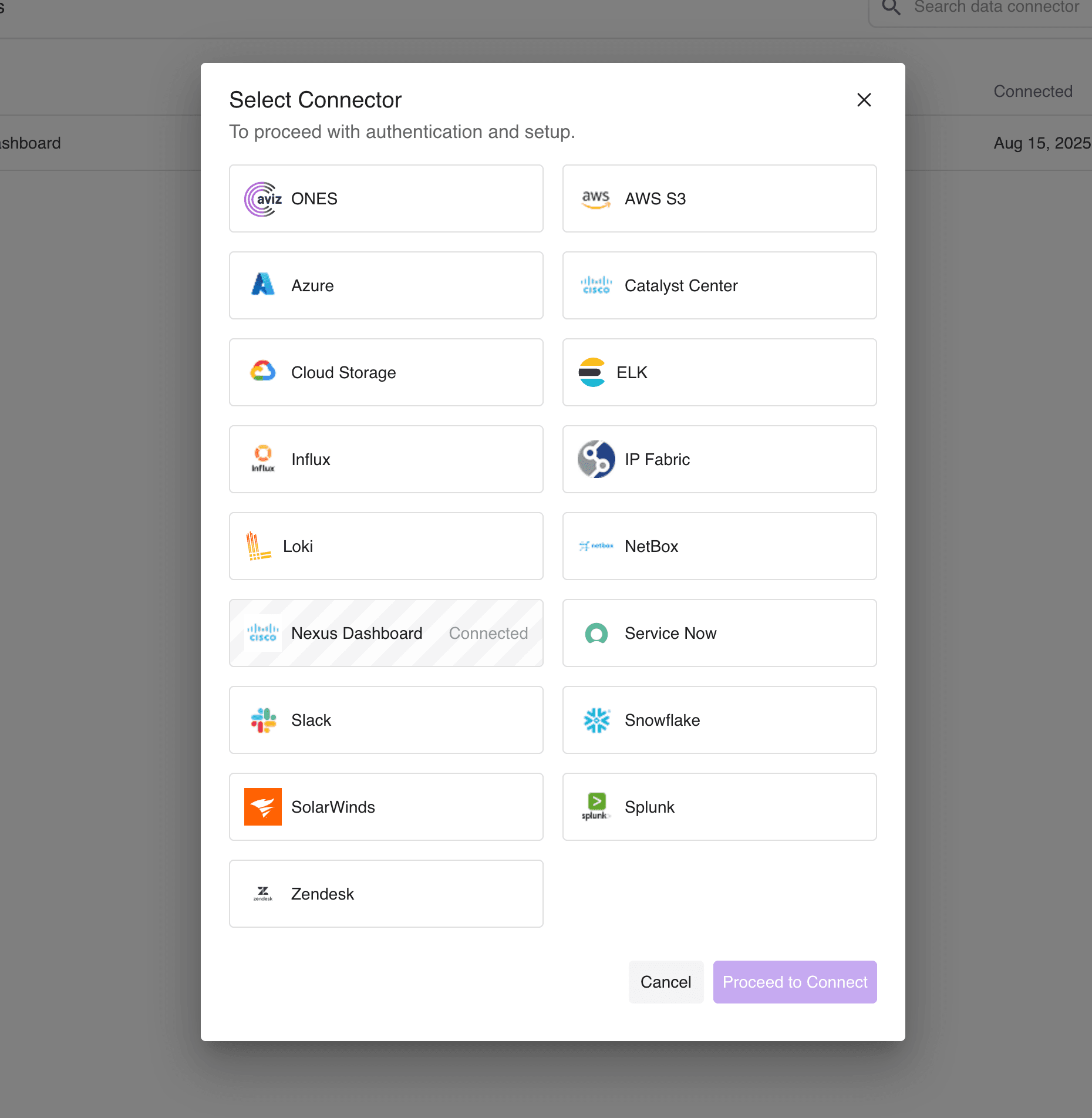 Nexus Dashboard Integration Architecture