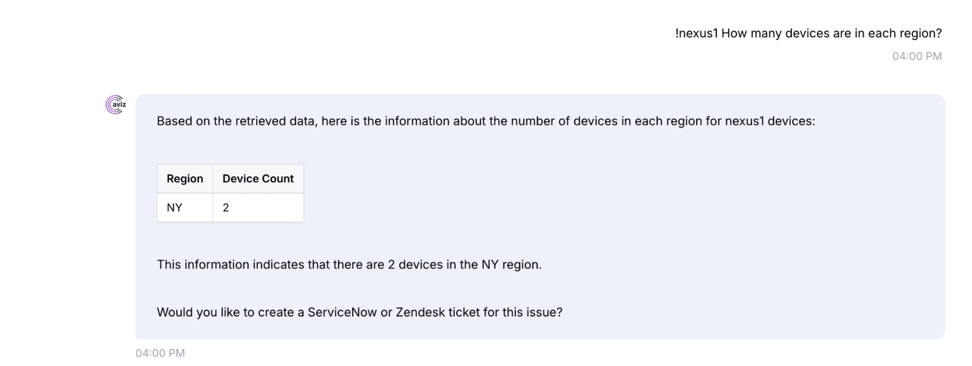 Copilot Prompts Reveal Nexus Dashboard Details