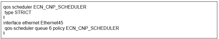 ONES AI Fabric CNP Queue Configuration